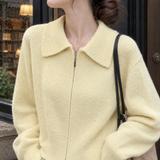 Raven Collared Sweater - Lead Product Detail