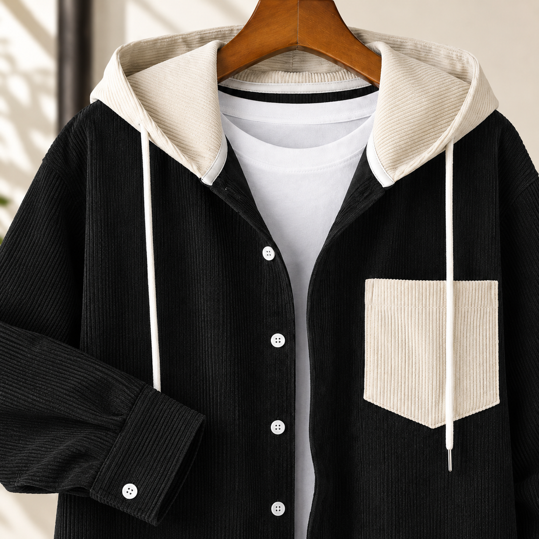 Ancel Hooded Jacket - Lead Product Detail