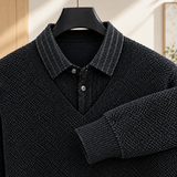 Patrick Textured Sweater - Lead Product Detail