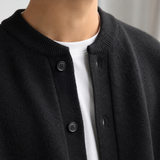 Gabriel Button Front Sweater - Lead Product Detail