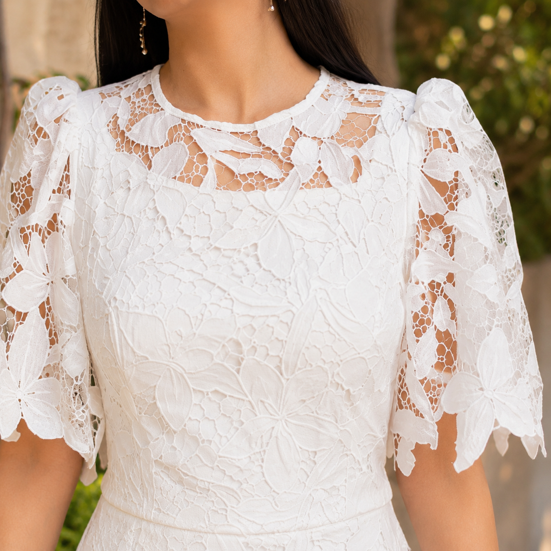 Honora-June Lace A-Line Dress - Lead Product Detail