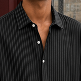 Lewis Striped Shirt - Lead Product Detail