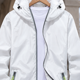 Odilon-Grey Reflective Zip Jacket - Lead Product Detail