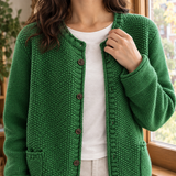 Clara-Kate Round Neck Cardigan - Lead Product Detail