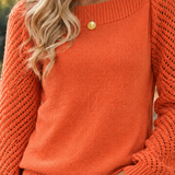 Cecily-Grace Boat Neck Sweater - Lead Product Detail