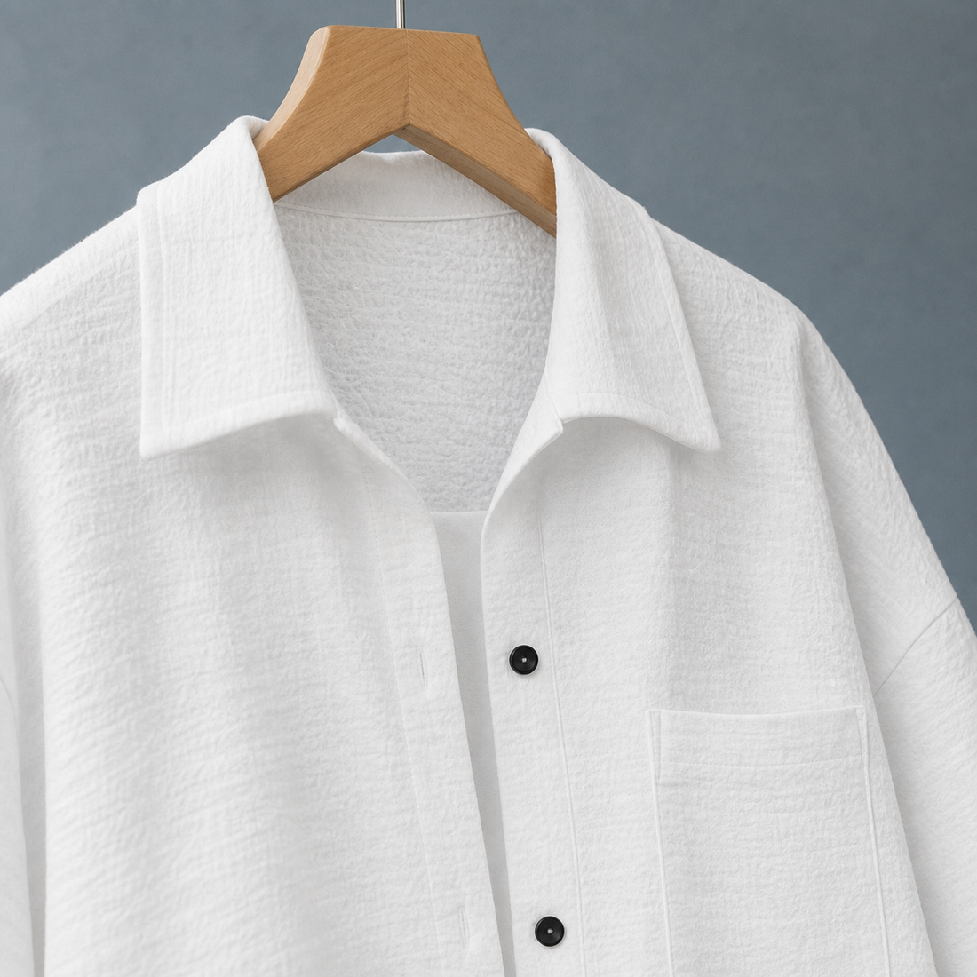 Karen-Rae Textured Shirt - Lead Product Detail