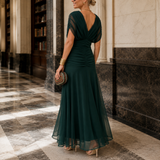 Soraya Draped Maxi Dress - Lead Alternate View