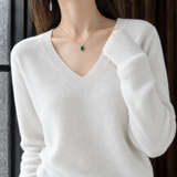 Leocadia-Marie V-Neck Sweater - Lead Product Detail
