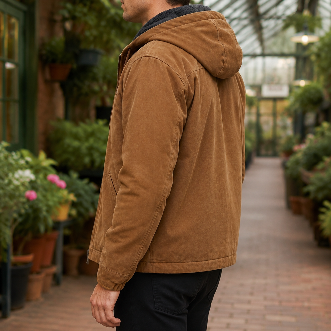 Lachlan Vintage Jacket - Lead Alternate View