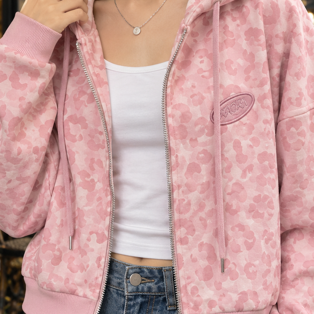 Jasmine-Claire Leopard Jacket - Lead Product Detail