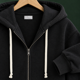 Ariadne-Jade Longline Hoodie - Lead Product Detail