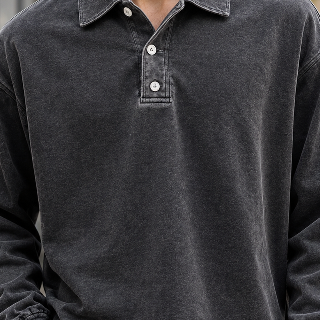 Nicodemus-Scott Relaxed Polo - Lead Product Detail