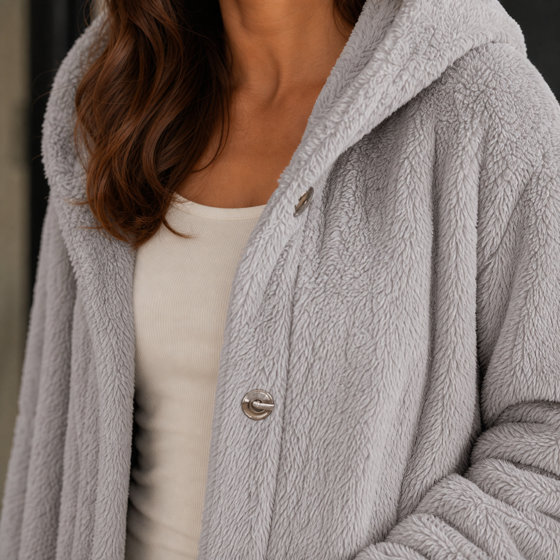 Evangeline-Grace Hooded Cardigan - Lead Product Detail