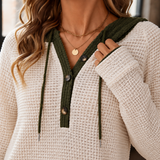 Honora-Rae Waffle Sweater - Lead Product Detail