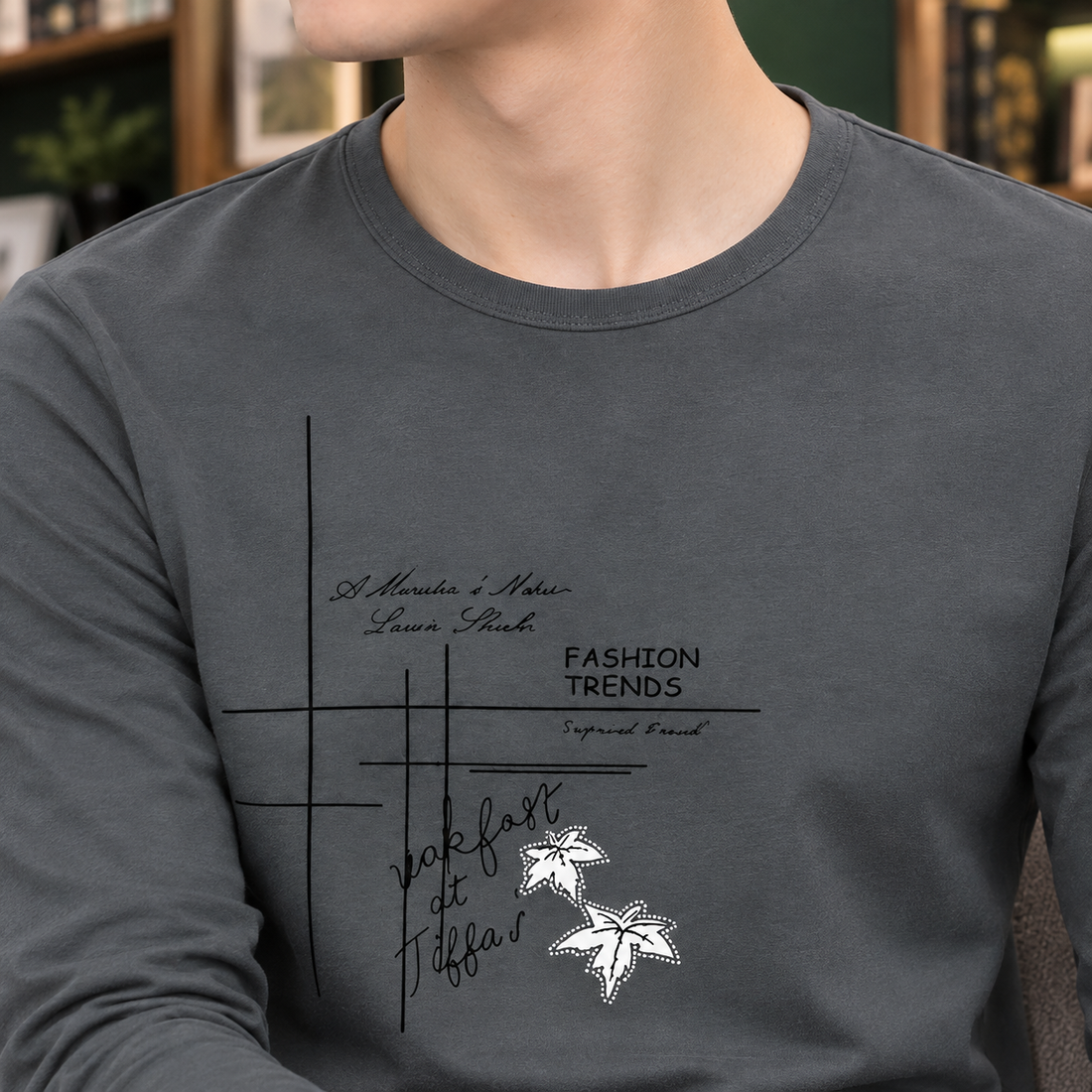 Faramond Graphic Top - Lead Product Detail