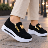 Rossi Wedge Sneakers - Lead Product Detail