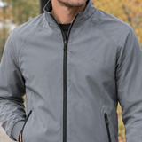 Marcel-Flynn Stand Collar Jacket - Lead Product Detail