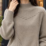 Ruby Mock Neck Sweater - Lead Product Detail
