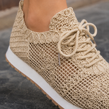Lucca Woven Sneakers - Lead Product Detail