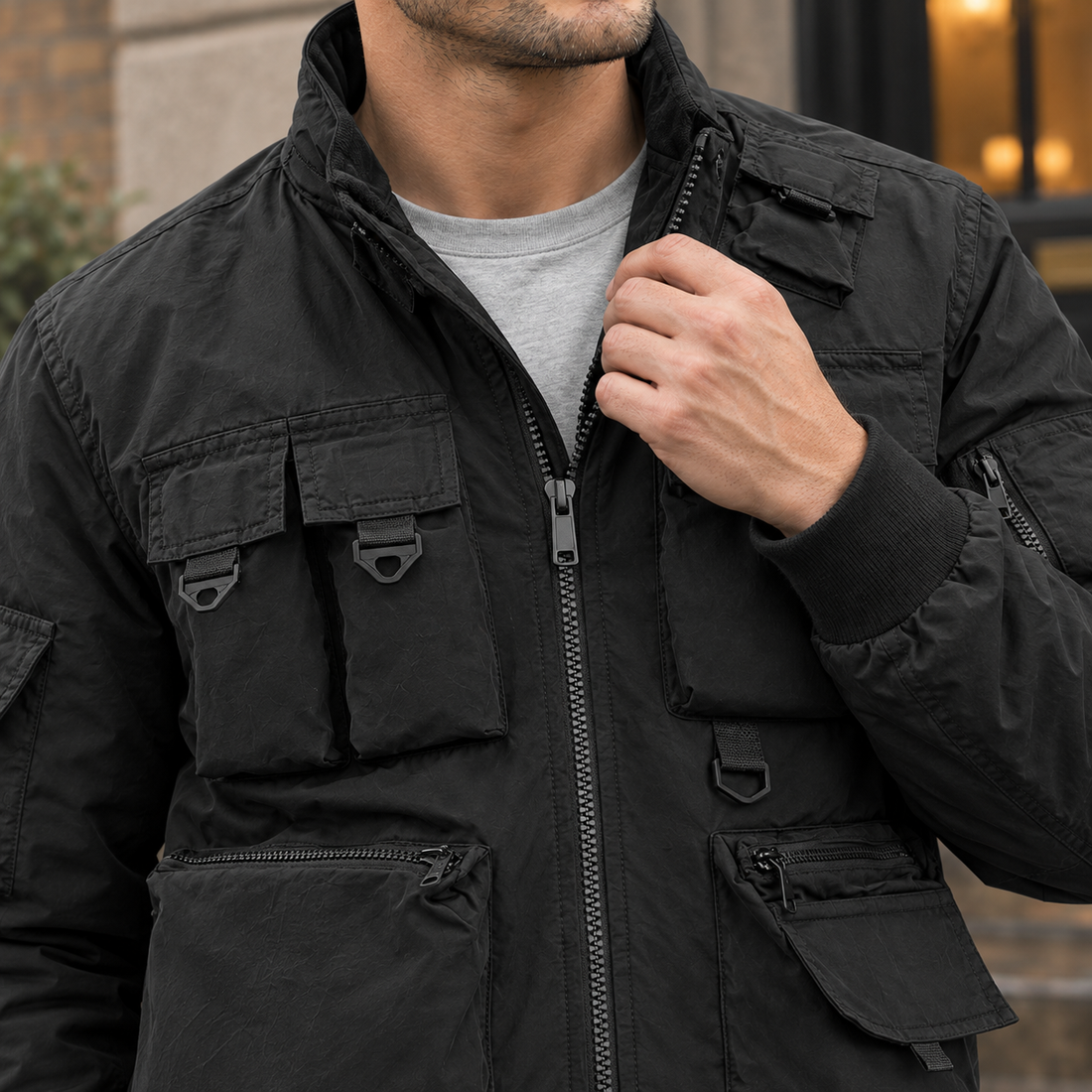 Kai Utility Jacket - Lead Product Detail
