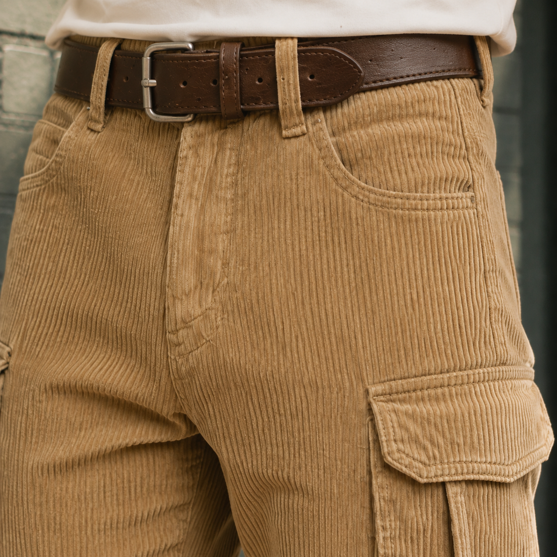 Louis Straight Cargo Pants - Lead Product Detail