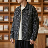 Dorian Paisley Denim Jacket - Lead Alternate View
