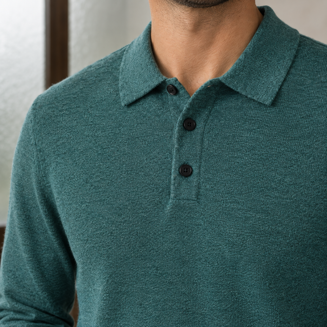 Fulbert-Ellis Polo Sweater - Lead Product Detail