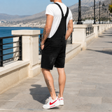 Amos Distressed Overalls - Lead Alternate View
