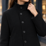 Lillian Stand Collar Jacket - Lead Product Detail
