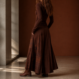 Georgina Patchwork Jumpsuit - Lead Alternate View