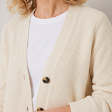 Natalia V-Neck Sweater - Lead Product Detail