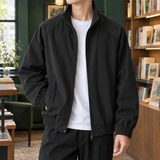 Wilfred Stand Collar Jacket - Black