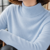 Valentina Mink Cashmere Turtleneck - Lead Product Detail