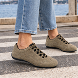 Capaldi Lace-Up Sneakers - Khaki