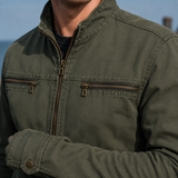 Finnian Military Jacket - Lead Product Detail
