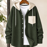 Ancel Hooded Jacket - Green