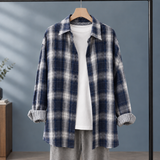 Conrad-West Relaxed Overshirt - Navy Blue