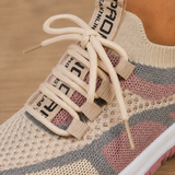 Bellini Lace-Up Sneakers - Lead Product Detail