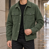 Bastien-Ellis Corduroy Jacket - Military Green