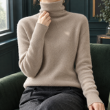 Etta Turtleneck Sweater - Camel