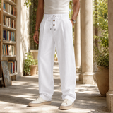 Nolan Relaxed Pants - White
