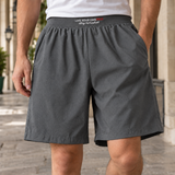 Raoul Textured Shorts - Gray