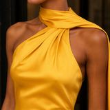 Whitlock Scarf Halter Dress - Lead Product Detail