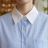 Celeste Collared Shirt - Lead Product Detail
