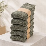 Donovan Merino Wool Socks - Army Green