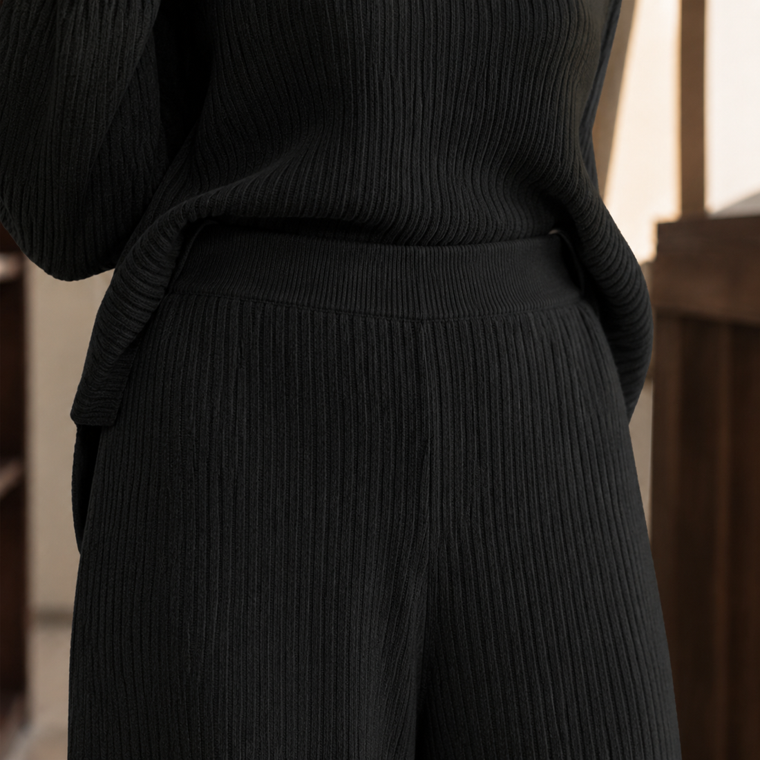 Willa Ribbed Knit Set - Lead Product Detail