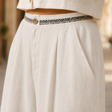Cassia Wide Leg Pants - Lead Product Detail