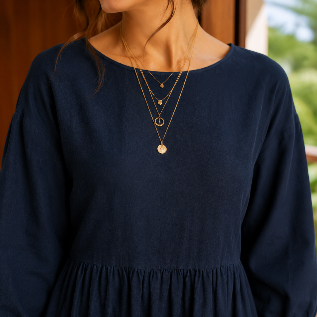 Thalia Gathered Maxi Dress - Lead Product Detail