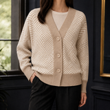 Nina-Hope Chevron Sweater - Xingda