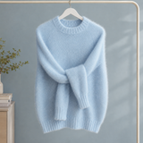 Tabitha-Jade Brushed Sweater - Dream Blue